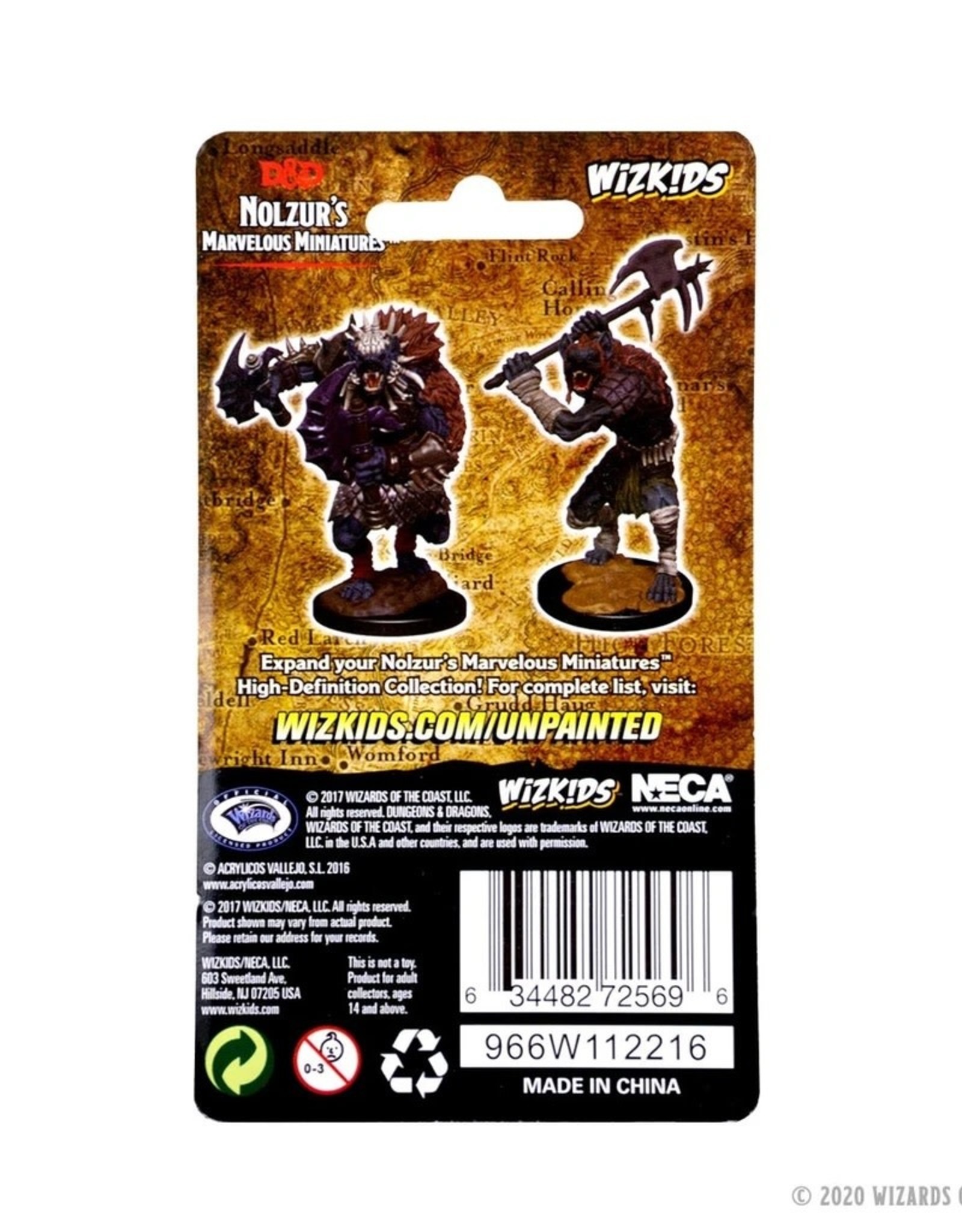Wizkids D&D Mini: NM Primed: Gnolls
