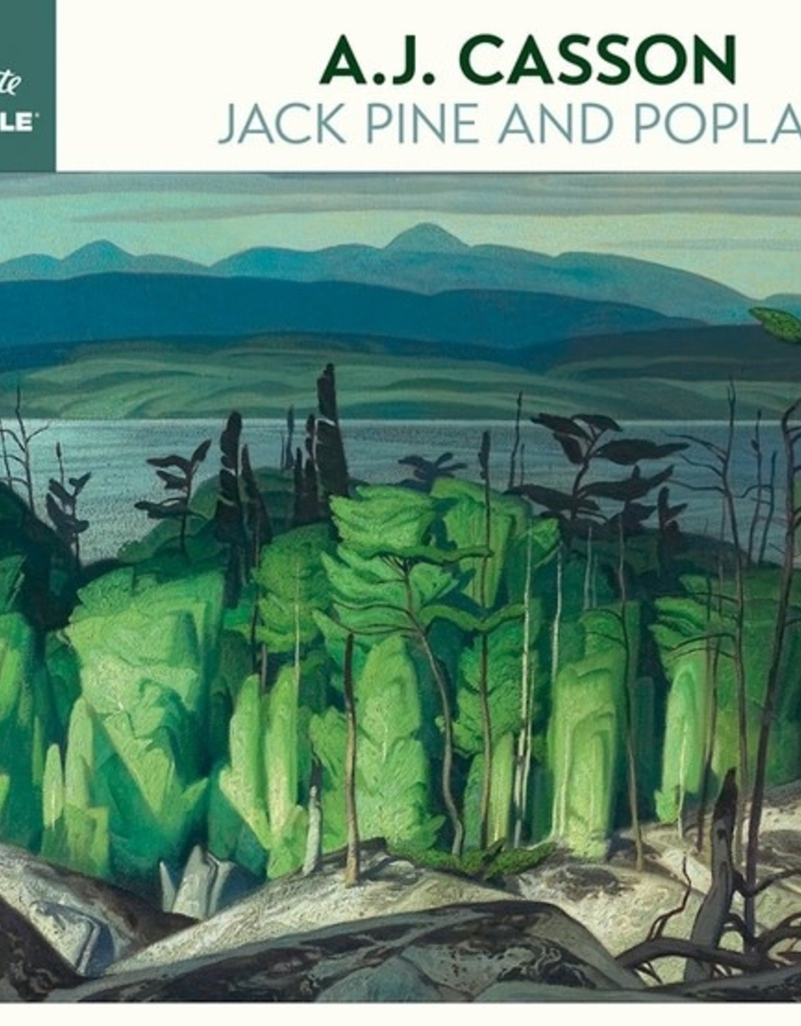 Pomegranate 1000 pc A.J. Casson: Jack Pine and Poplar Puzzle
