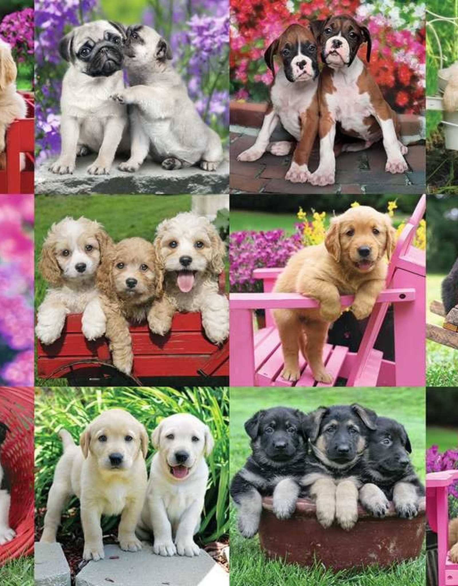 Ravensburger Puzzle 500pc : Puppy Pals