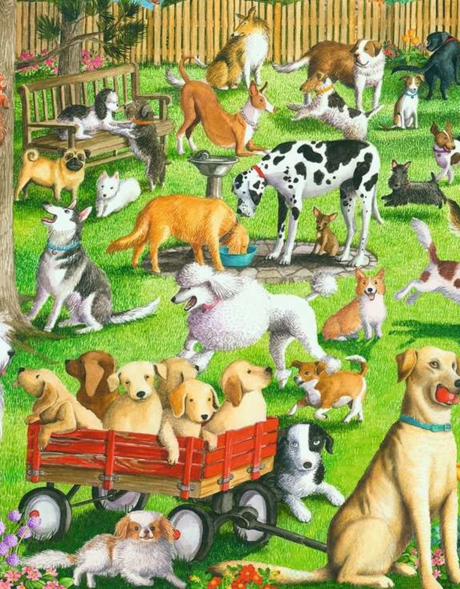 Ravensburger At the Dog Park Puzzle 500pc Large Format