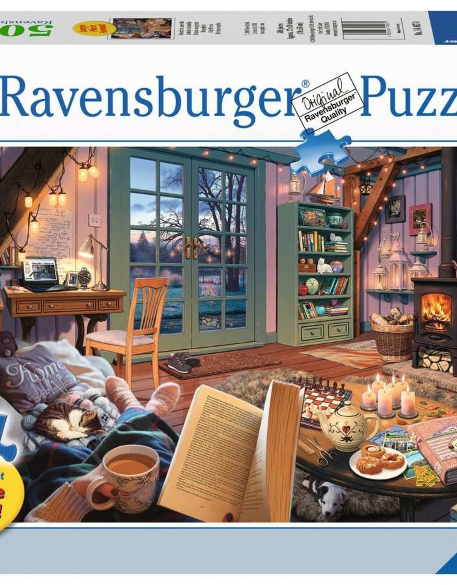 Ravensburger Puzzle 500 Pc LF: Cozy Retreat