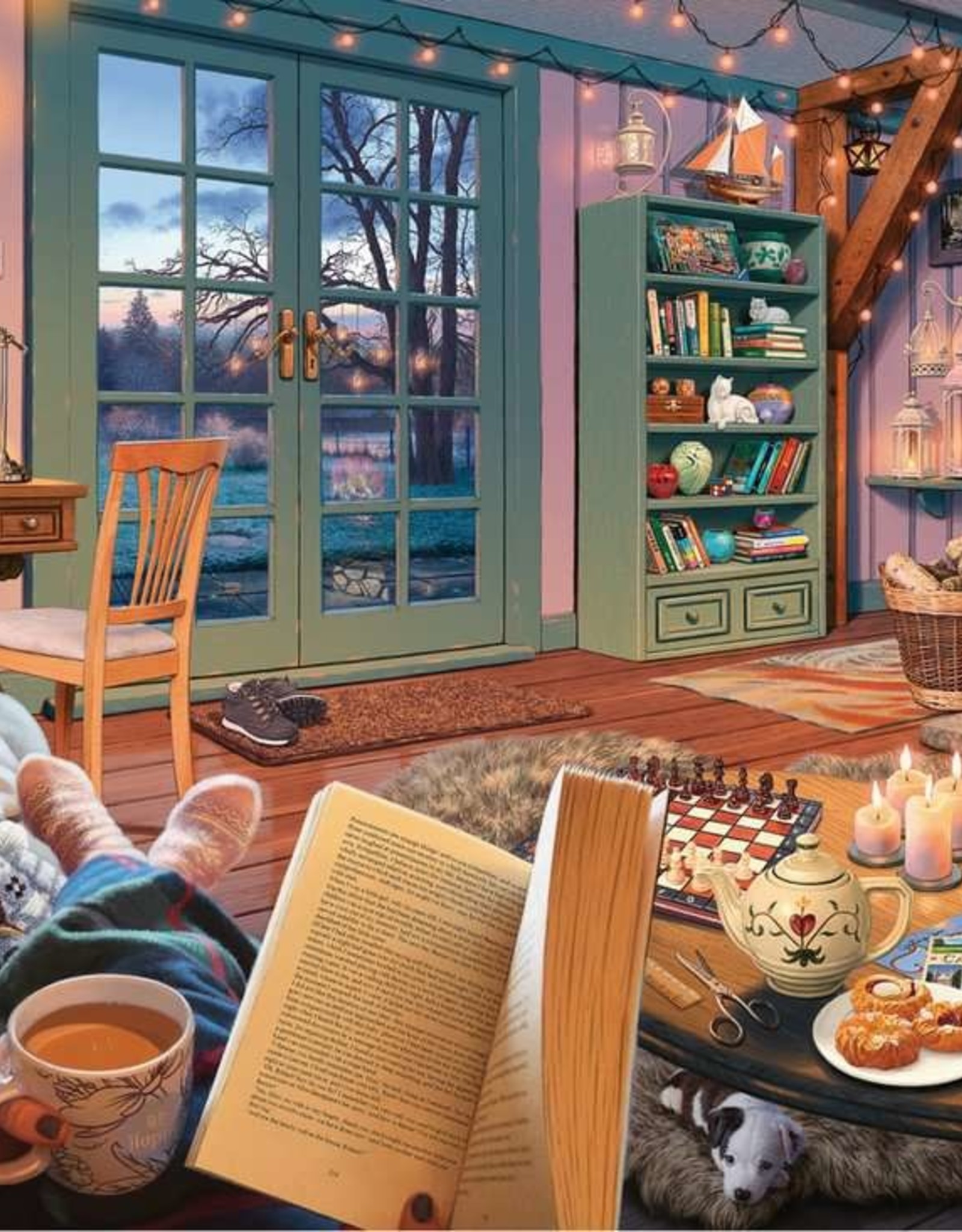 Ravensburger Cozy Retreat Puzzle 500pc Large Format