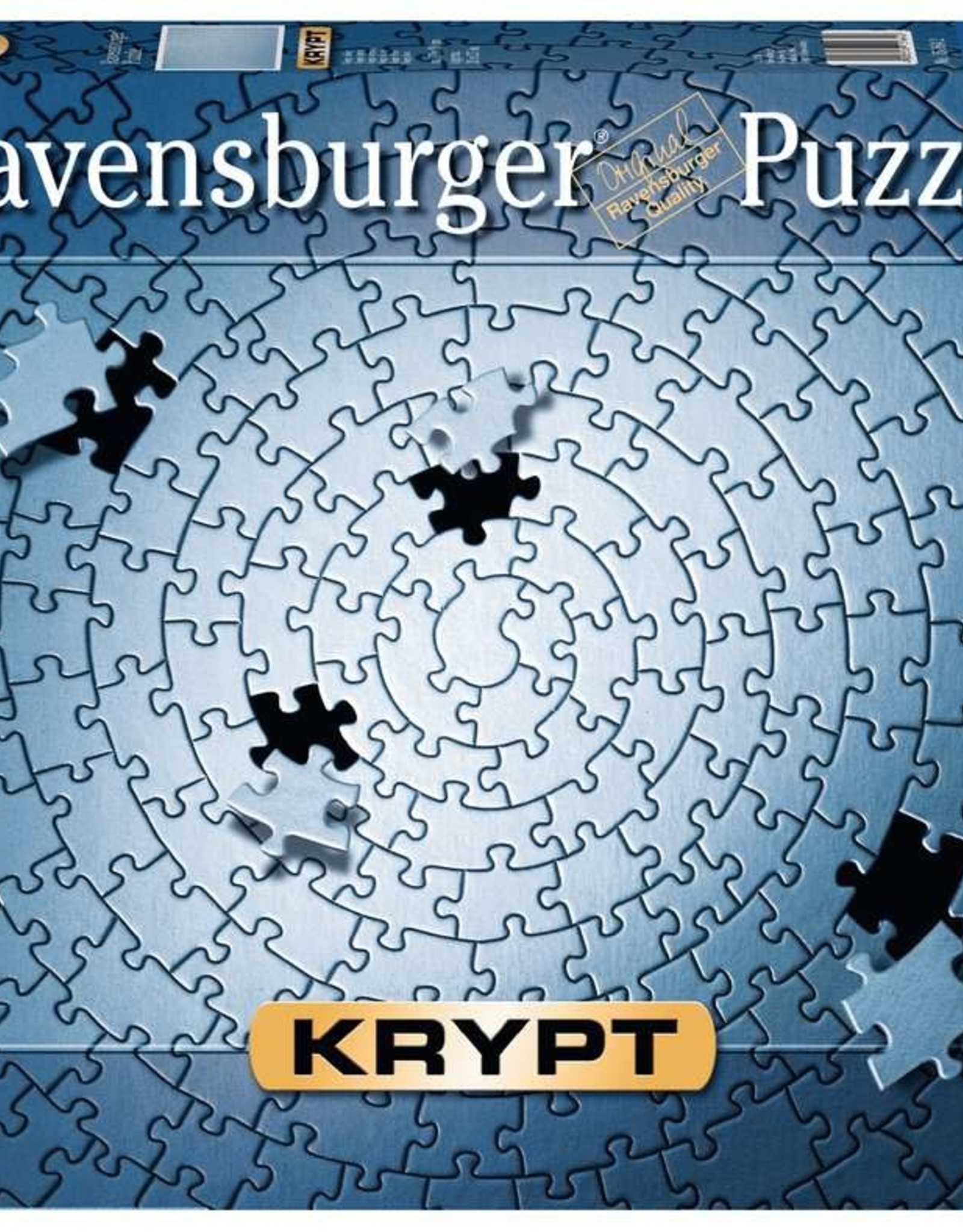 Ravensburger Puzzle 650 Piece: Krypt Silver