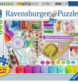 Ravensburger Needlework Station Puzzle 500pc Laarge Format