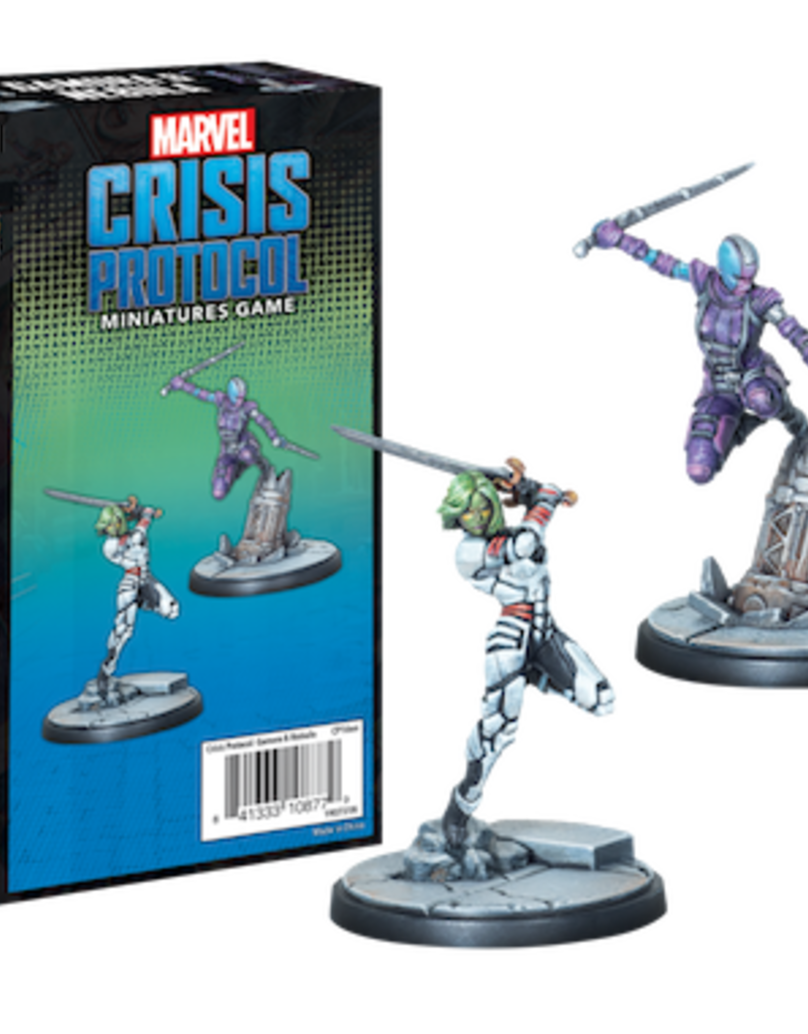 Atomic Mass Marvel Crisis Protocol Gamora and Nebula Character Pack
