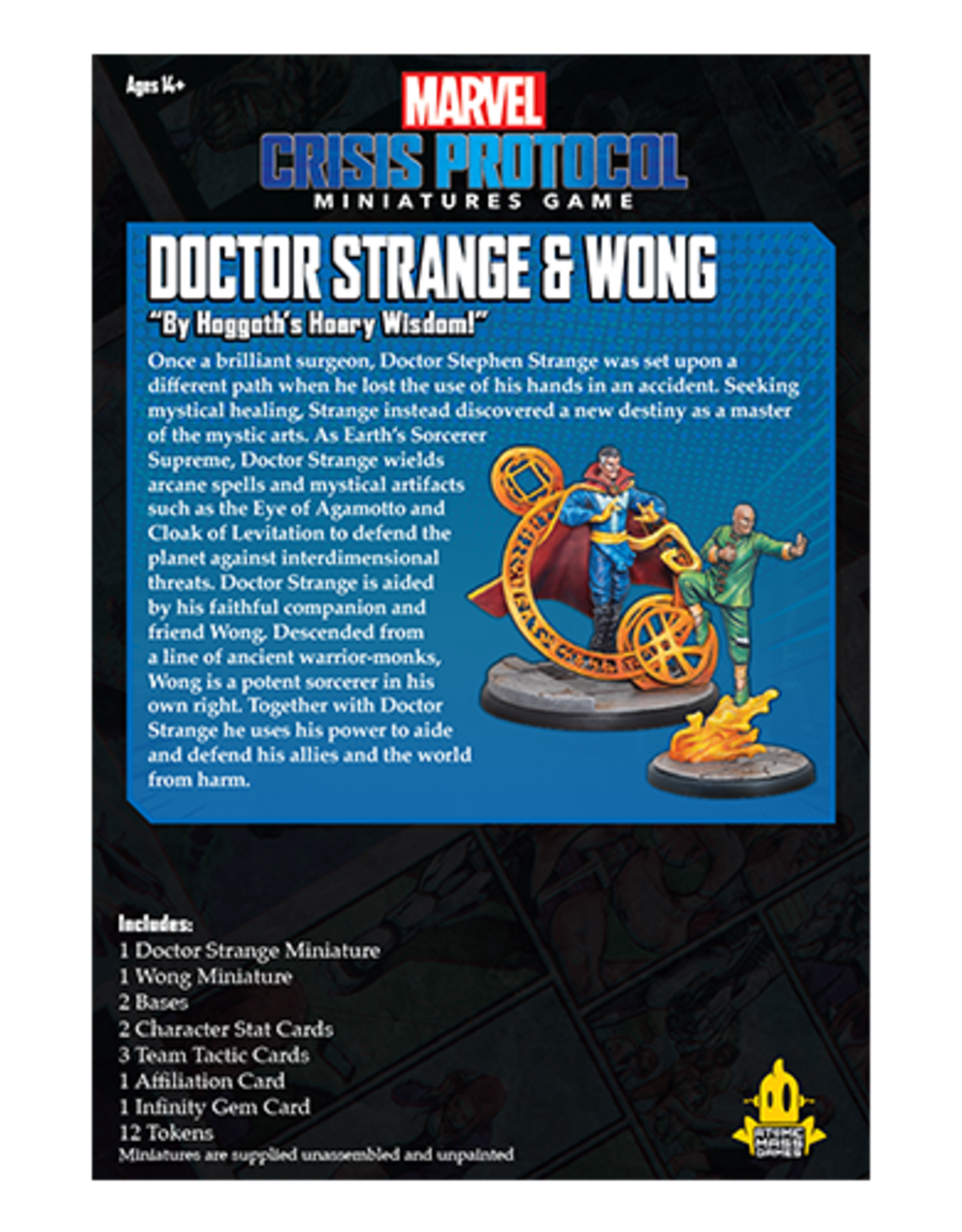 Atomic Mass Marvel Crisis Protocol Doctor Strange and Wong