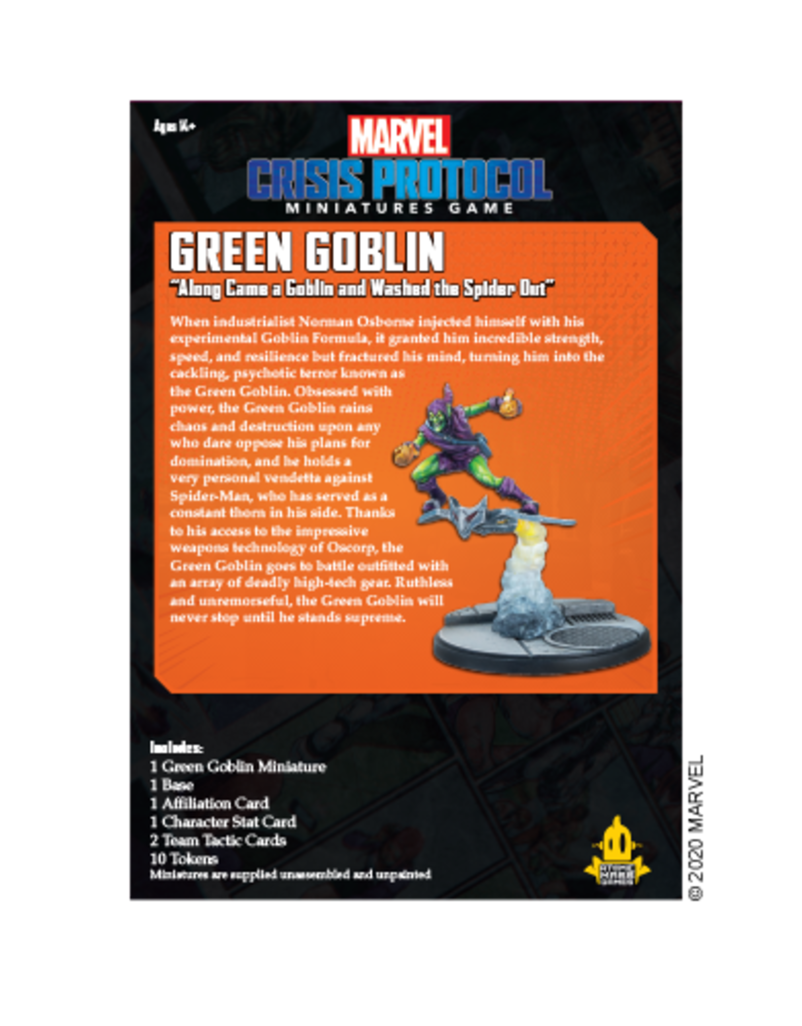 Atomic Mass Marvel Crisis Protocol: Green Goblin