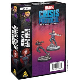 Atomic Mass Marvel Crisis Protocol: Hawkeye and Black Widow