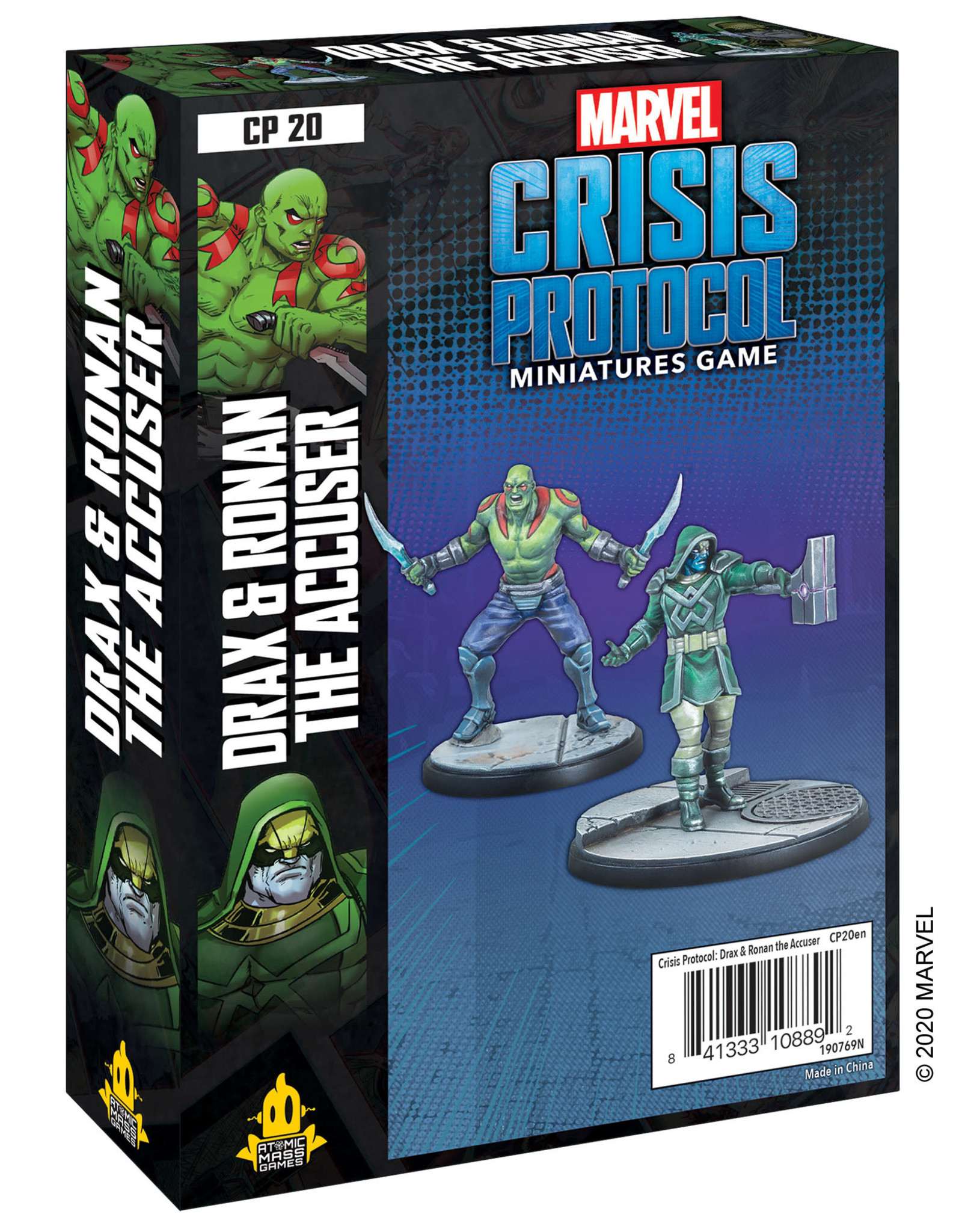 Atomic Mass Marvel Crisis Protocol: Drax and Ronan the Accuser