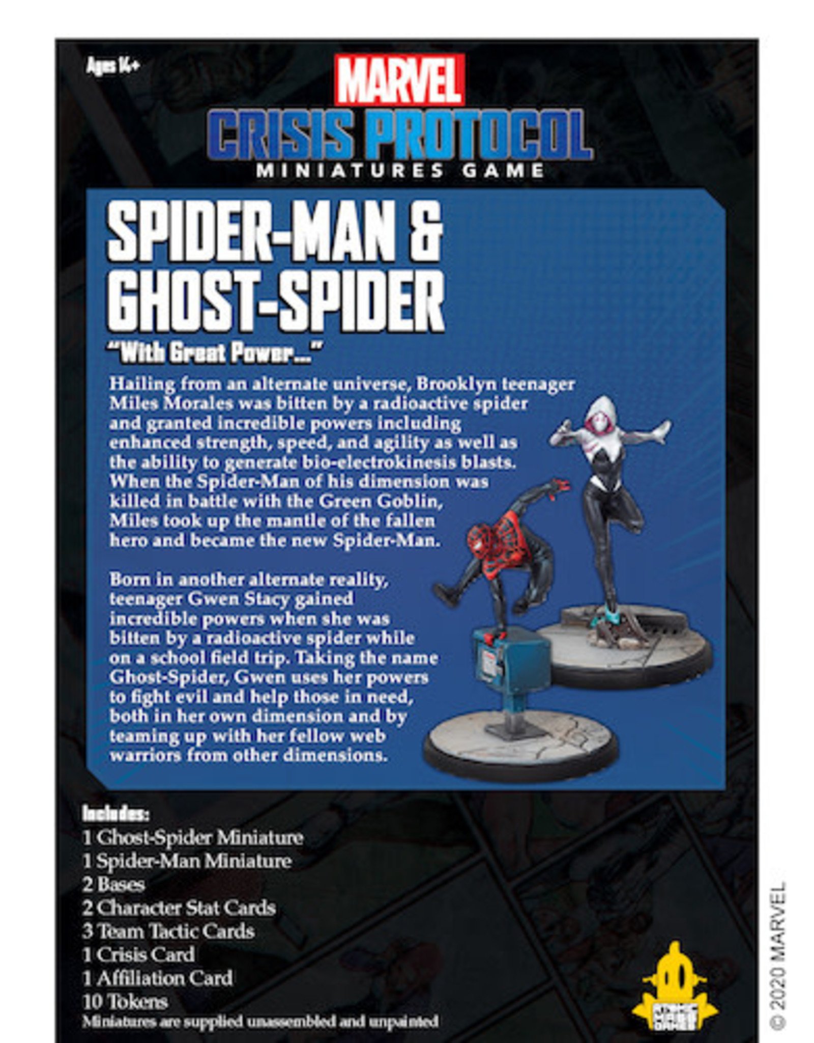 Atomic Mass Marvel Crisis Protocol: Spider-Man & Ghost-Spider