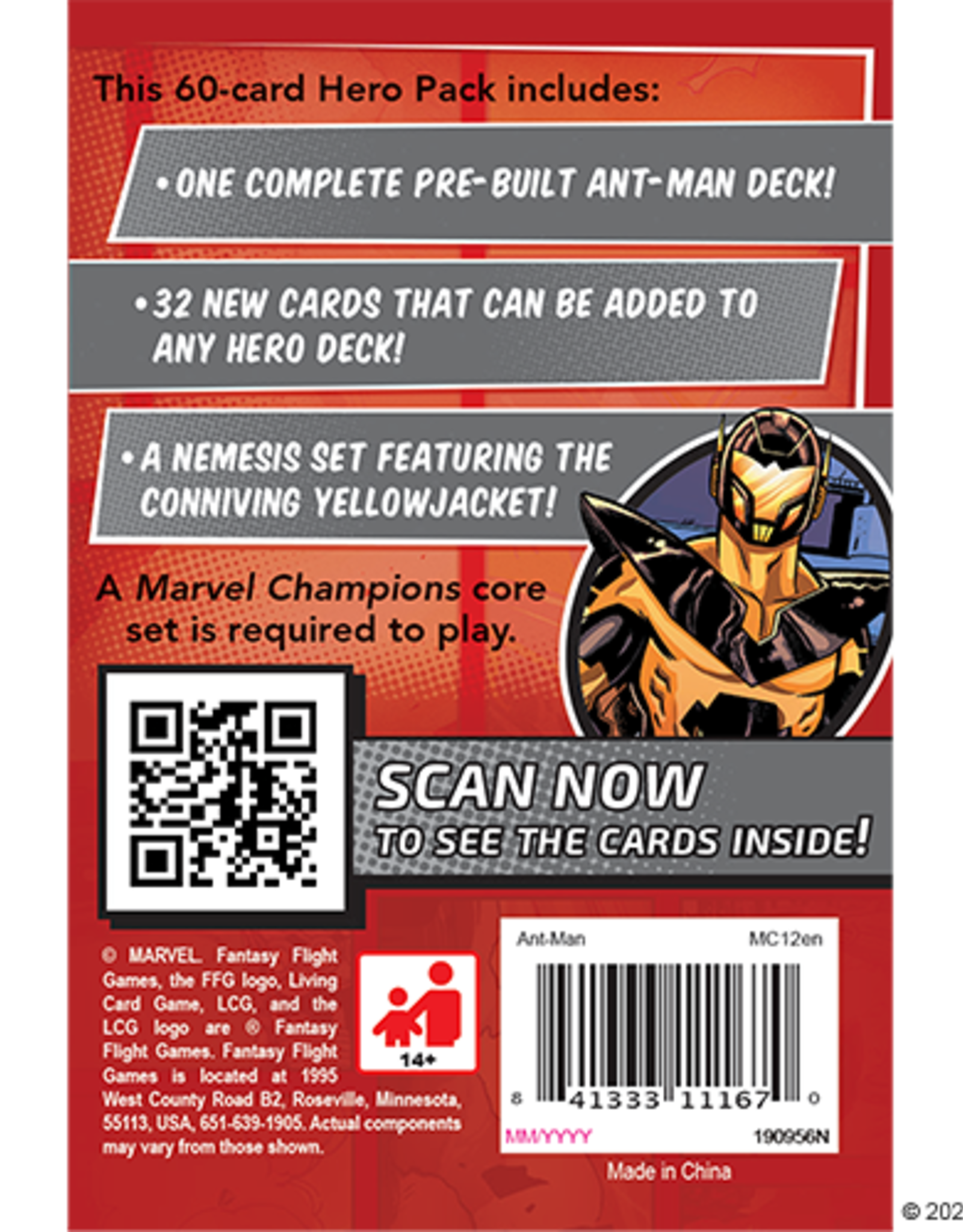 FFG Marvel Champions LCG: Ant-Man