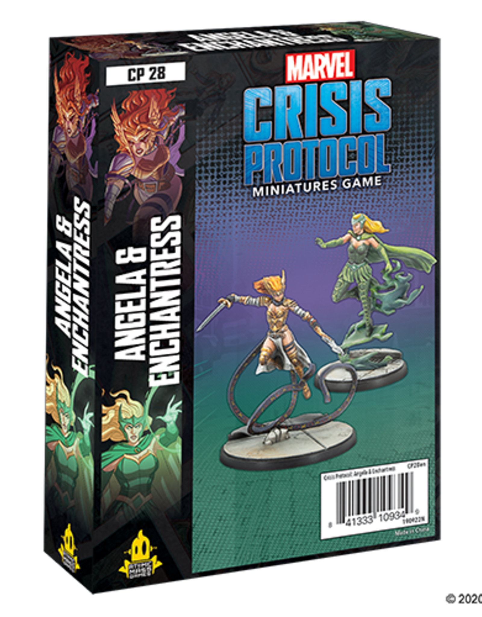 Atomic Mass Marvel Crisis Protocol: Angela and Enchantress