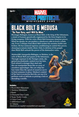 Atomic Mass Marvel Crisis Protocol: Black Bolt and Medusa