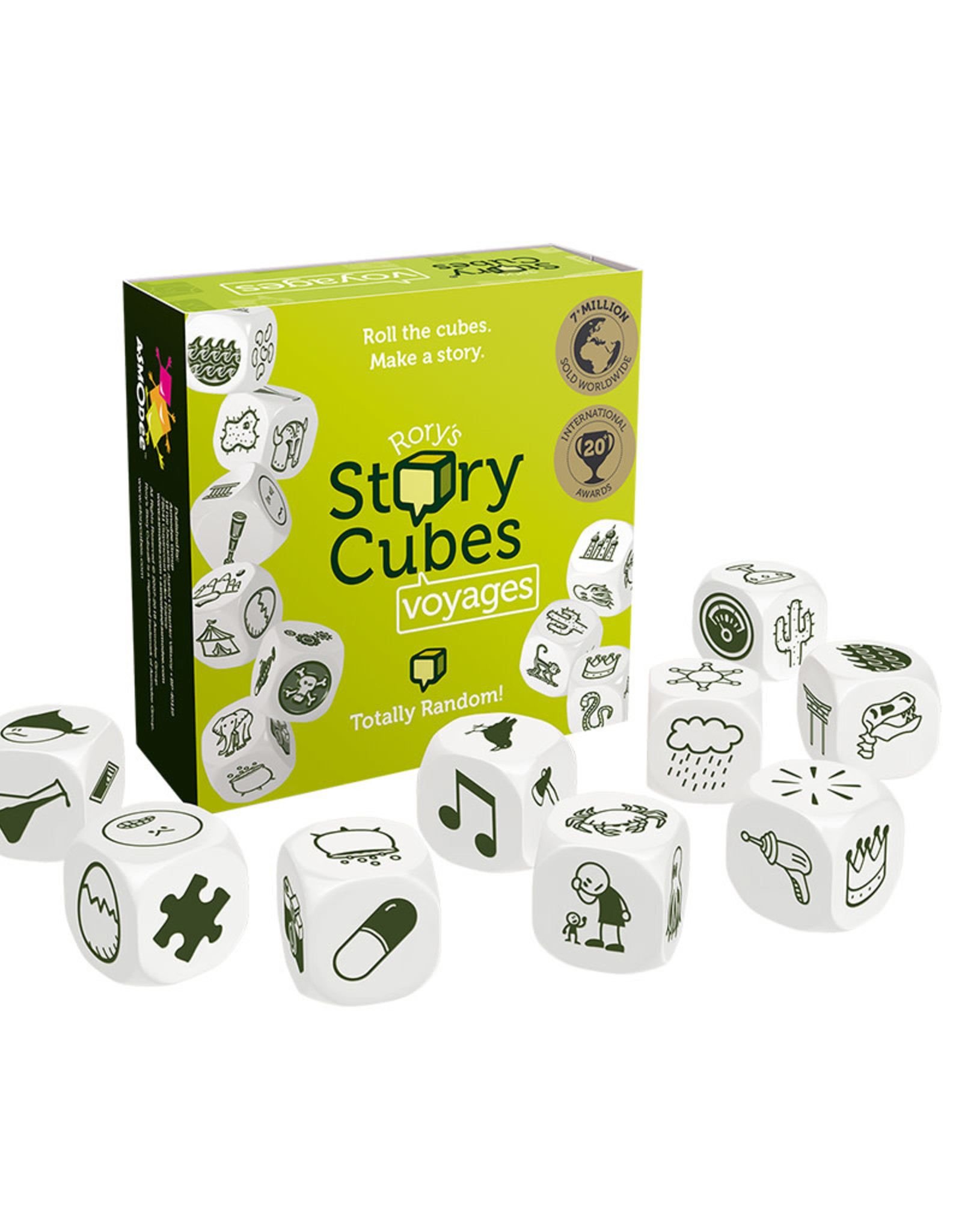Rorys Store Cubes Rorys Story Cubes: Voyages Box (Green)