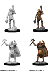 Wizkids D&D Mini: NM Primed: Female Human Barbarian