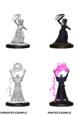 Wizkids D&D Mini: NM Primed: Drow Mage & Drow Priestess