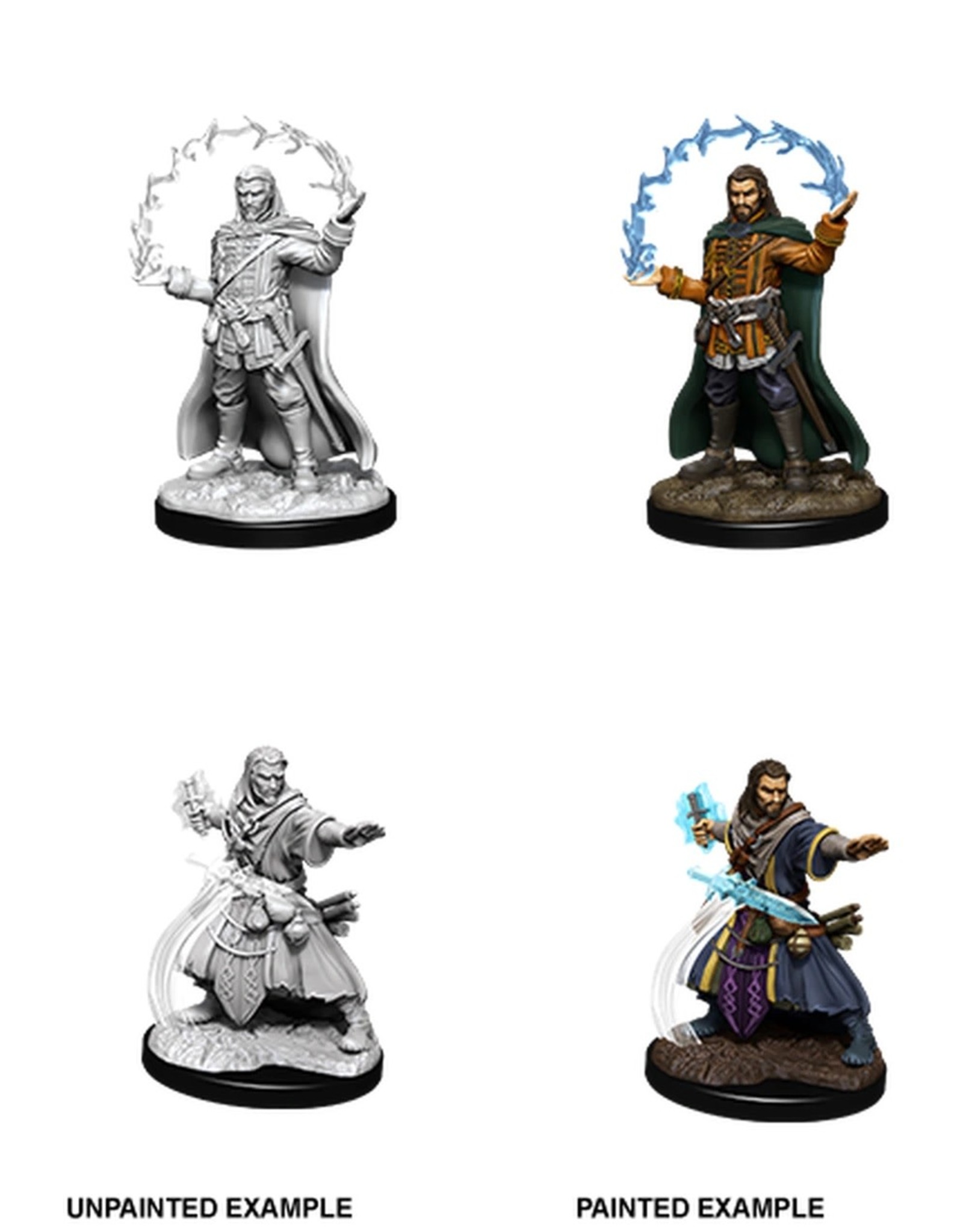 Wizkids D&D Mini: NM Primed: Human Male Wizard