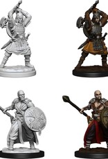 Wizkids D&D Mini: NM Primed: Human Male Barbarian