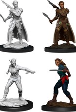 Wizkids D&D Mini: NM Primed: Shifter Female Rogue