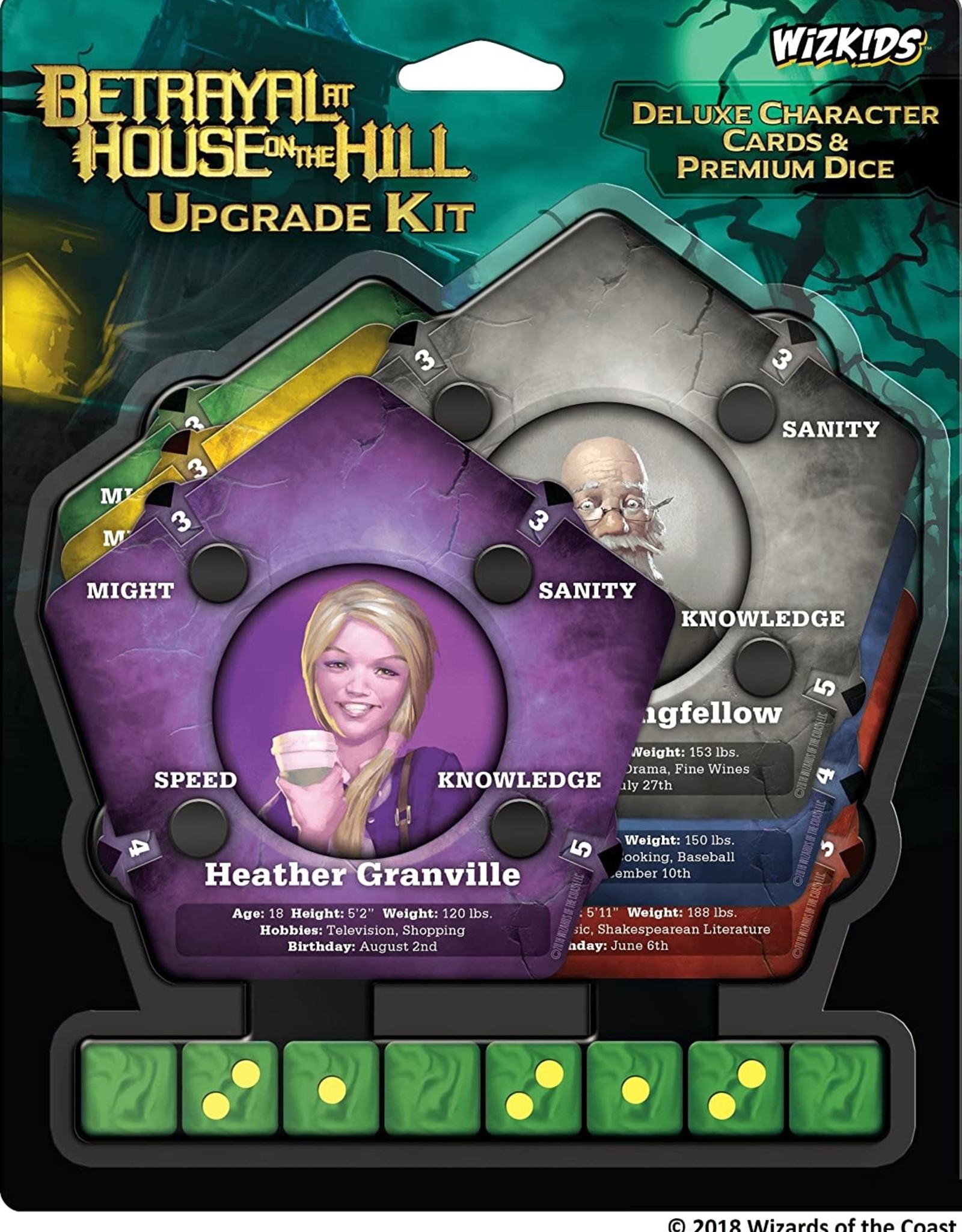 Wizkids Betrayal at the House on the Hill Upgrade kit