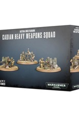 Games Workshop Warhammer 40K: Astra Militarum Cadian Heavy Weapons Squad
