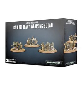 Games Workshop Warhammer 40K: Astra Militarum Cadian Heavy Weapons Squad
