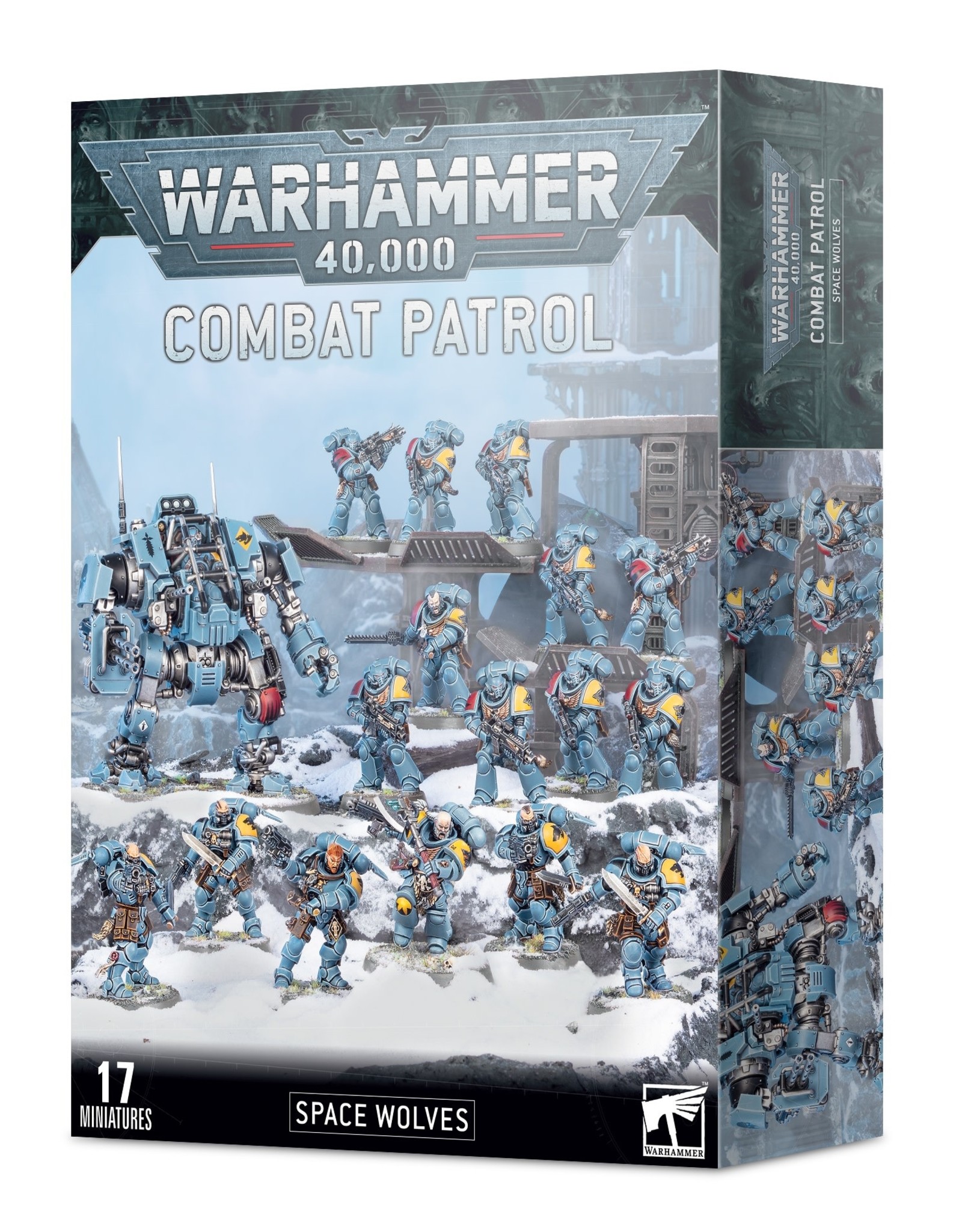 Games Workshop Warhammer 40K Space Wolves: Combat Patrol