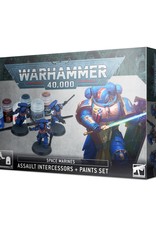 Games Workshop Warhammer 40K Space Marines Assault Intercessors + Paint Set
