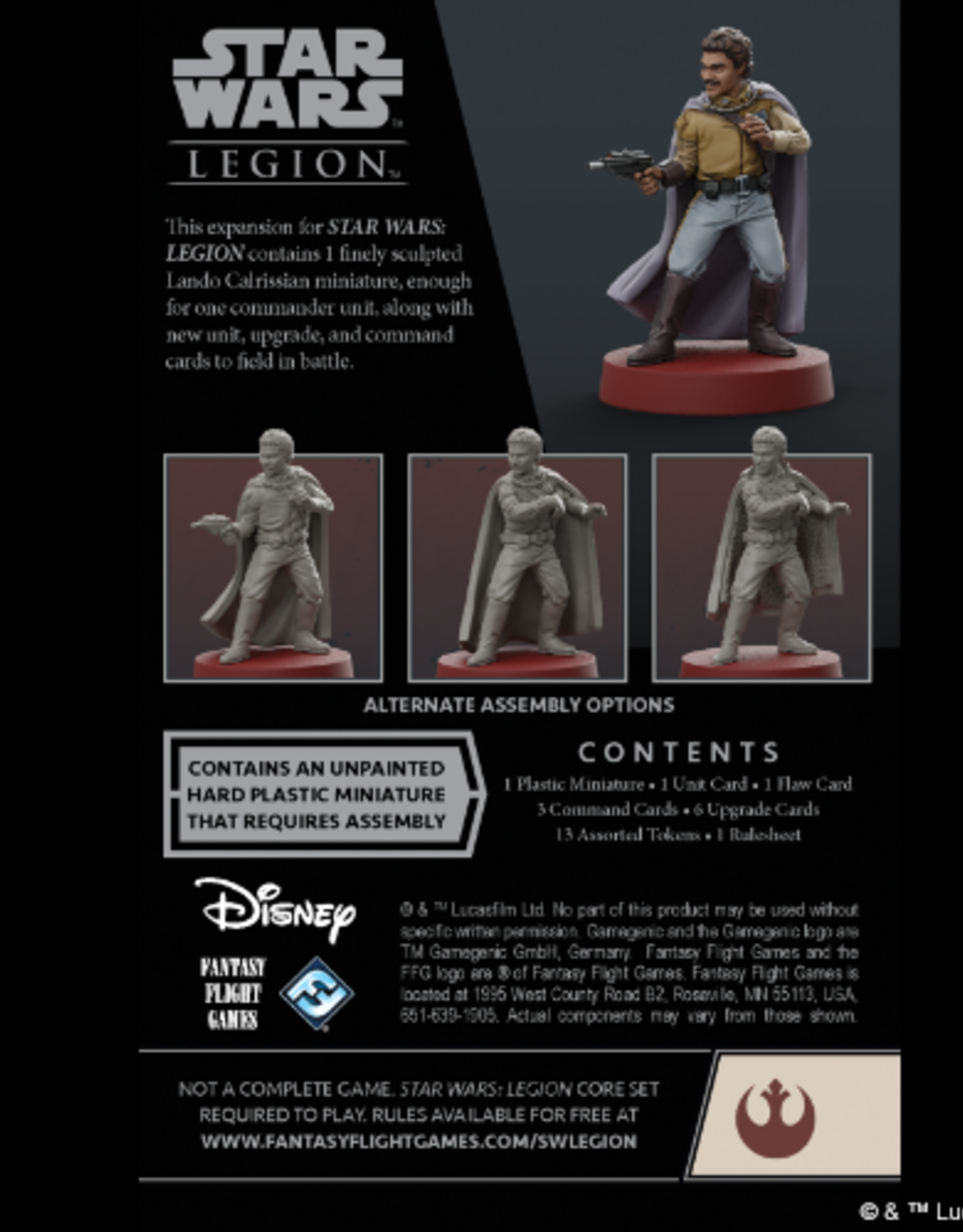 Star Wars Legion: Lando Calrissian - Titan Games