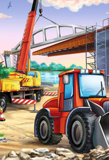 Ravensburger 2x24 Puzzle: Construction and Cars