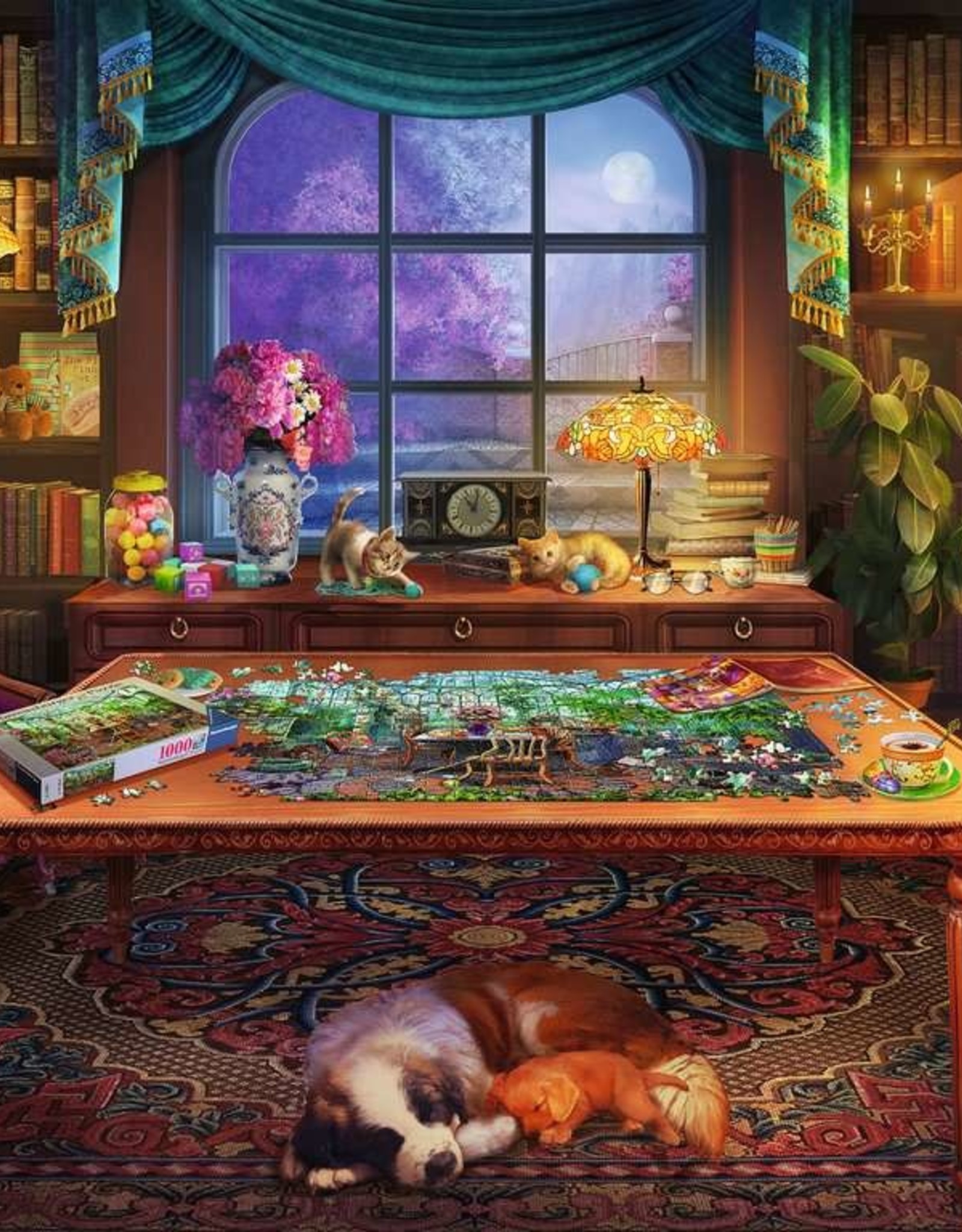 Ravensburger Puzzle 750pc: Puzzler's Place