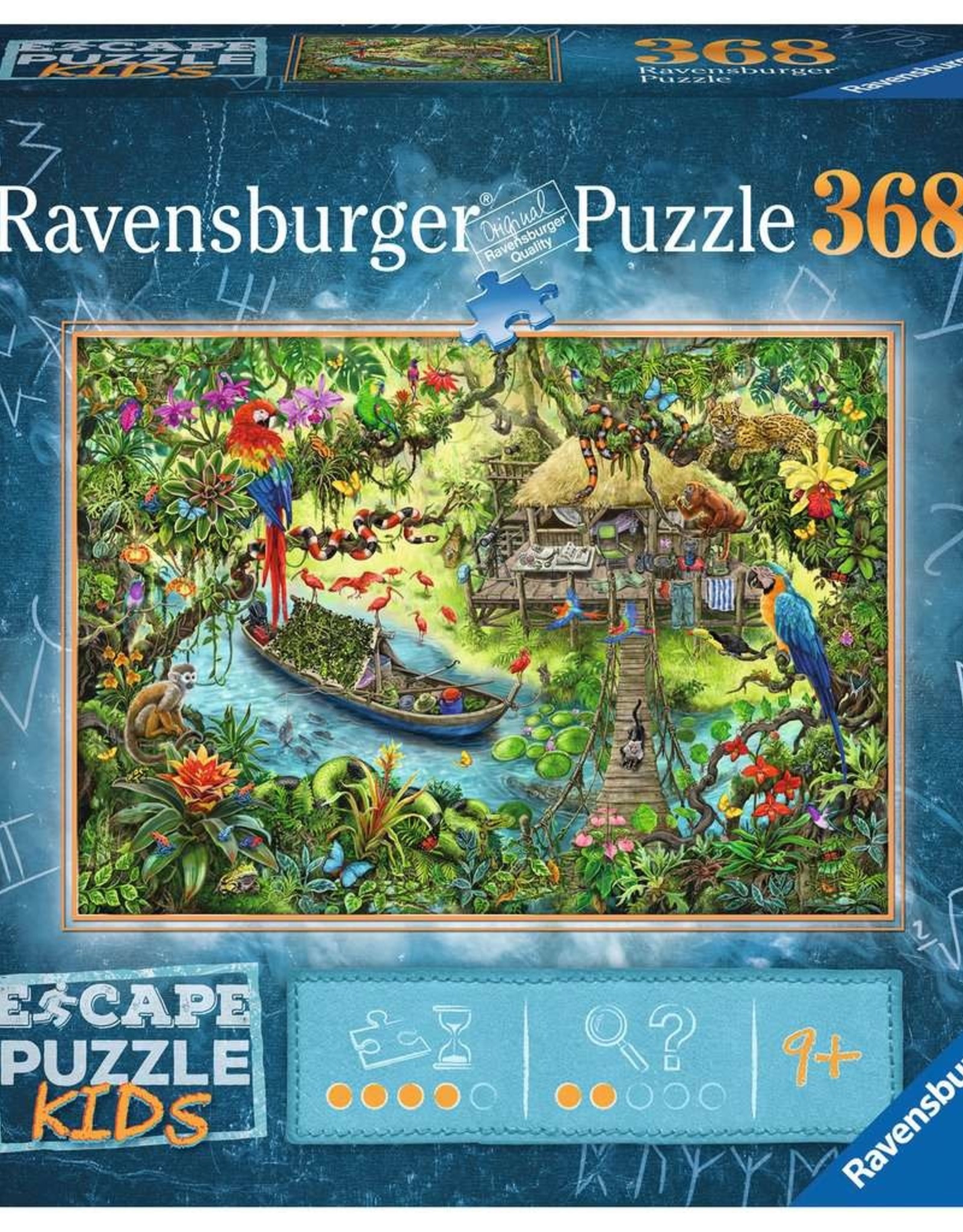 Ravensburger Escape Puzzle 368pc: Jungle Journey