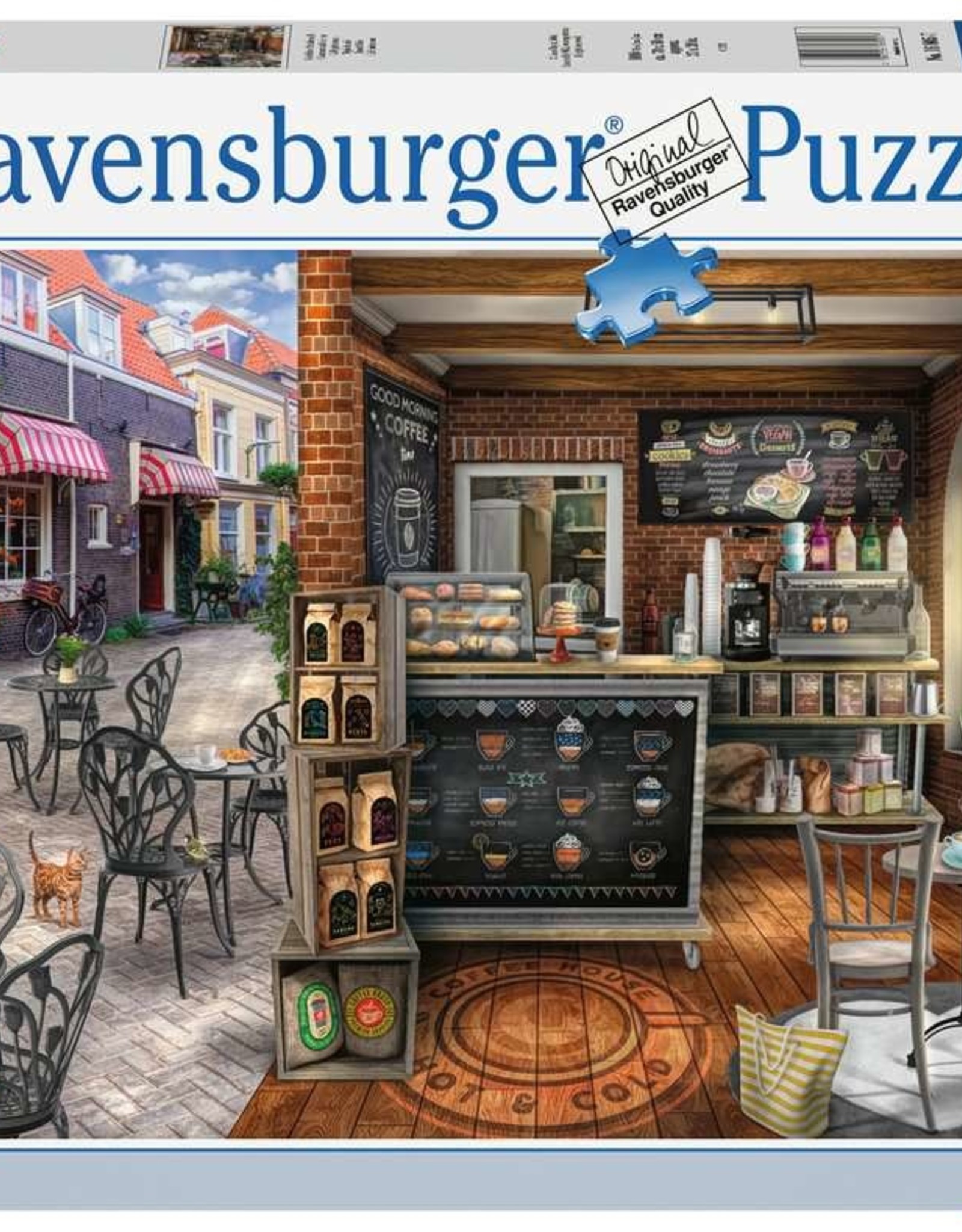 Ravensburger Puzzle 1000pc: Quaint Cafe