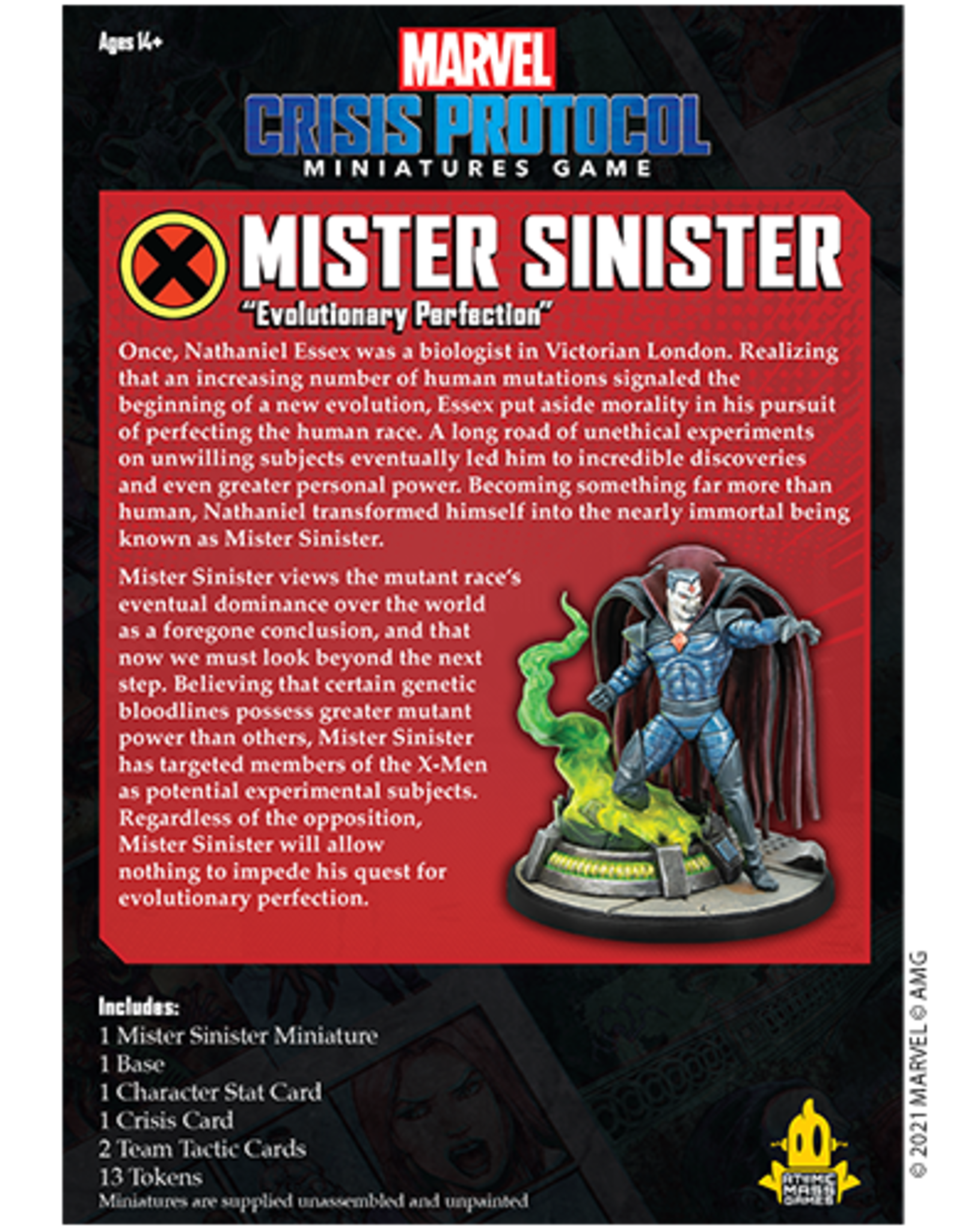 Atomic Mass Marvel Crisis Protocol: Mister Sinister