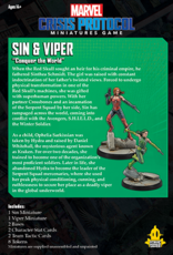 Atomic Mass Marvel Crisis Protocol: Sin and Viper