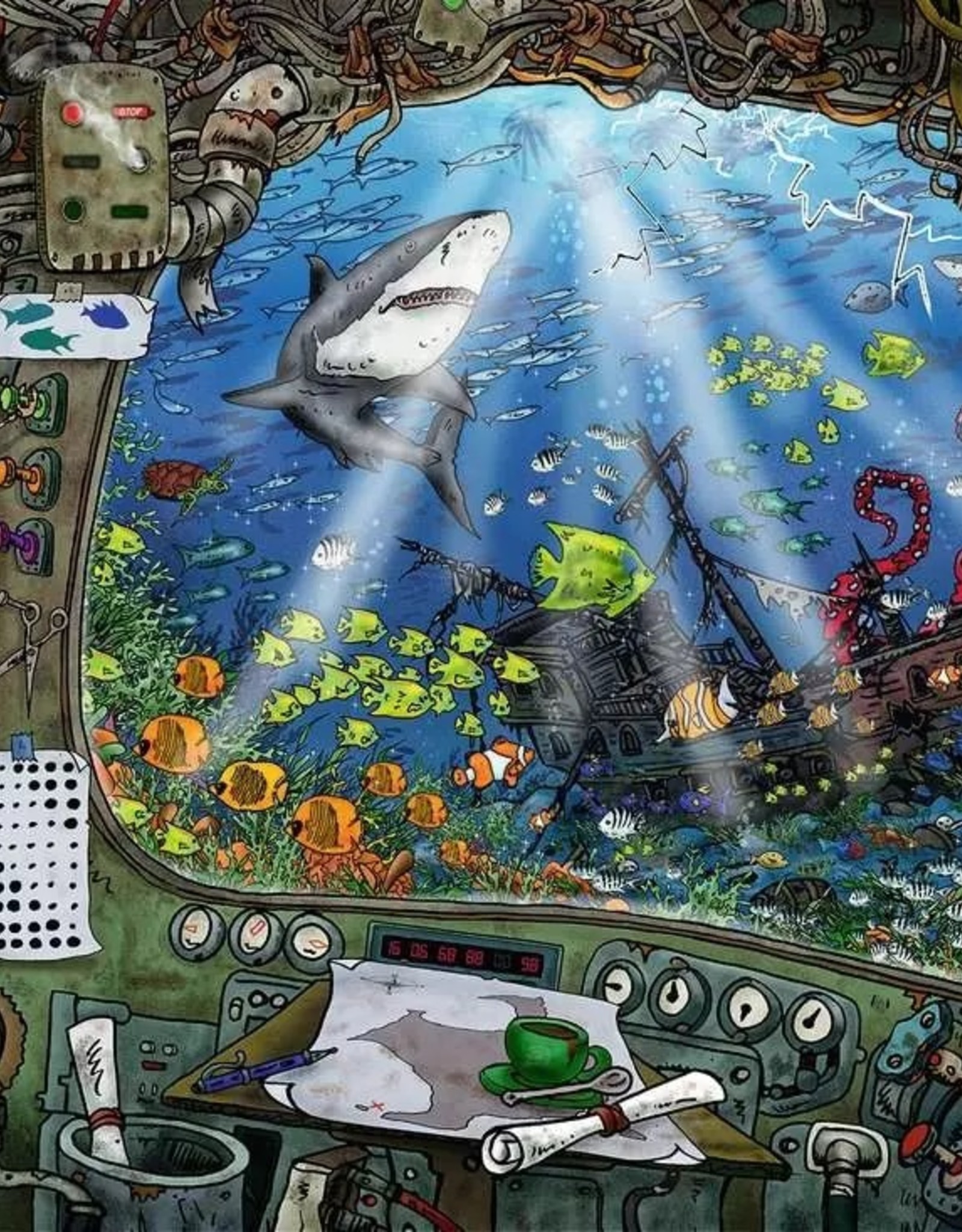 Ravensburger Escape Puzzle 759 pc: Submarine