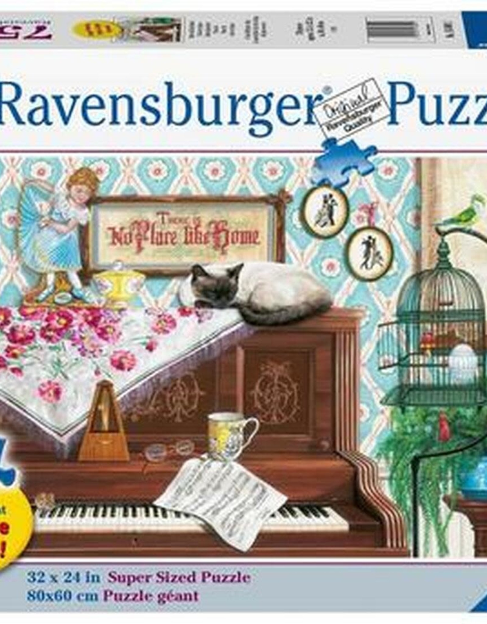 Ravensburger Puzzle 750pc LF: Piano Cat