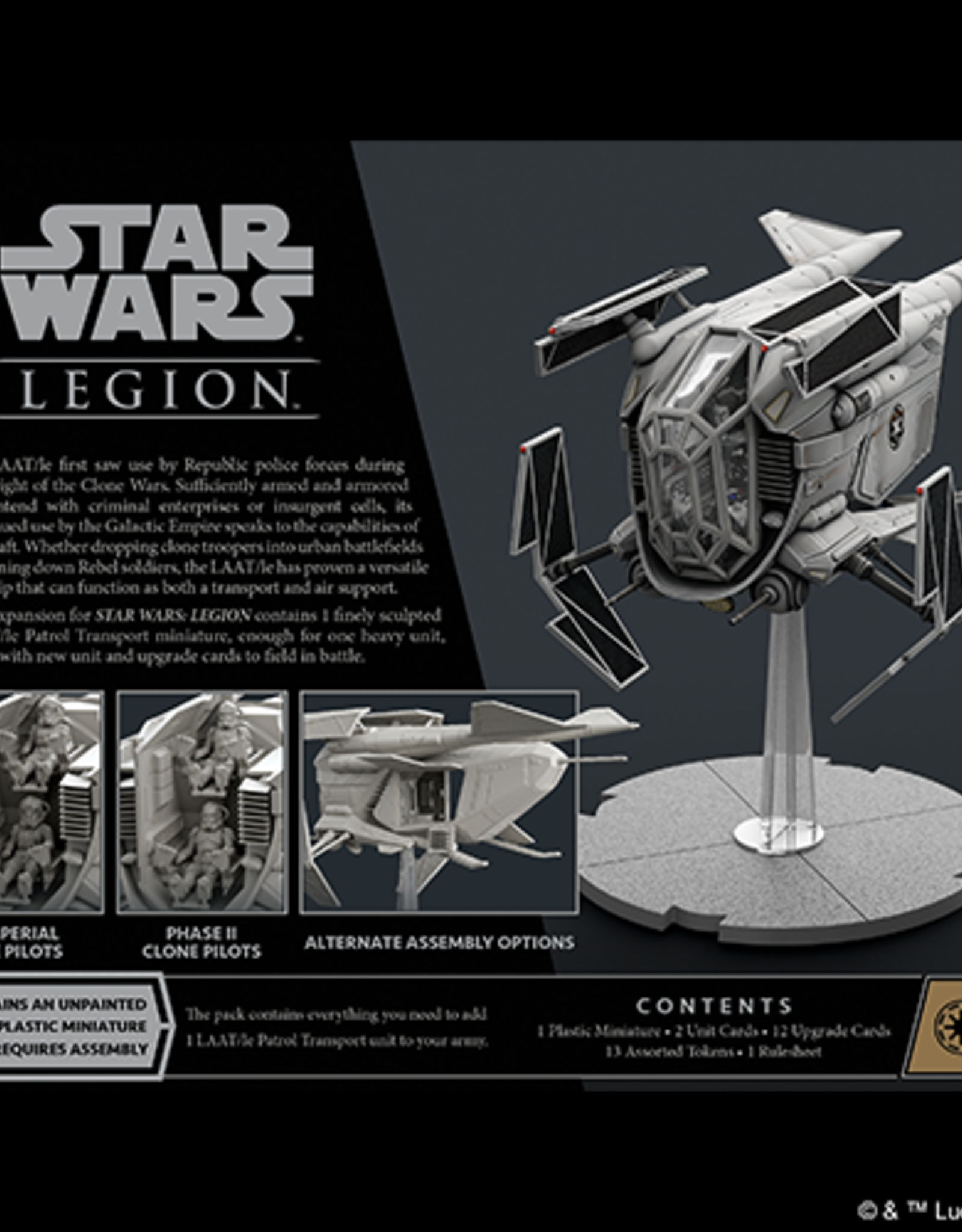 FFG Star Wars: Legion - LAAT/le Patrol Transport Expansion