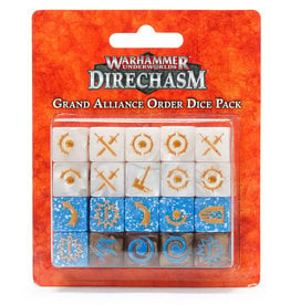 Games Workshop Warhammer Underworlds: Direchasm Grand Alliance Order Dice Pack