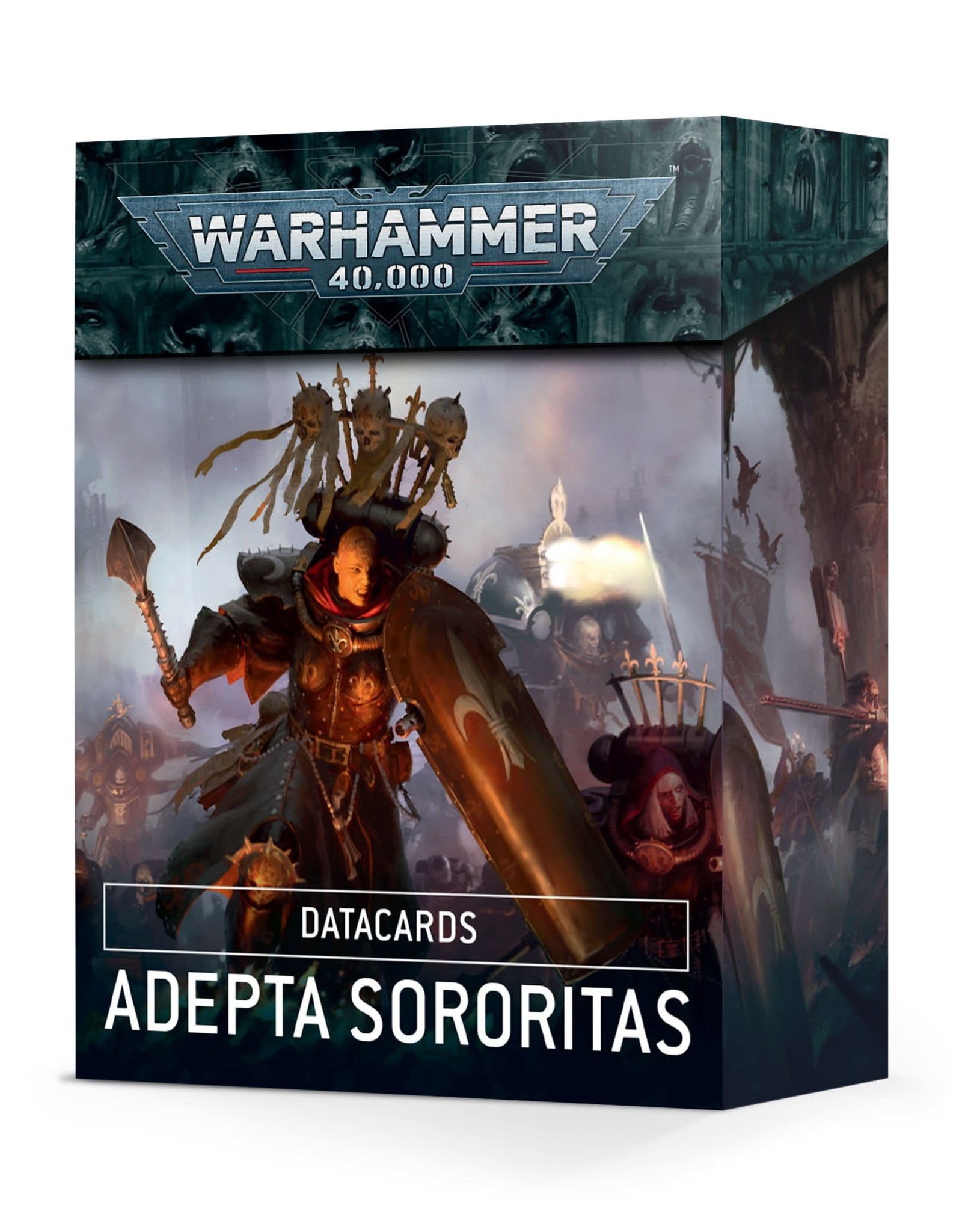 Games Workshop Warhammer 40k: Datacards: Adepta Sororitas (English)
