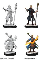 Wizkids D&D Mini: NM Primed: Half-Elf Wizard Male