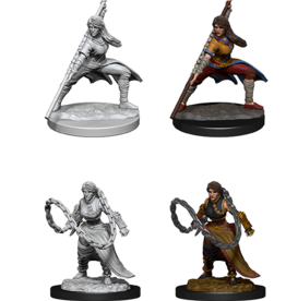 Wizkids D&D Mini: NM Primed: Human Monk Female