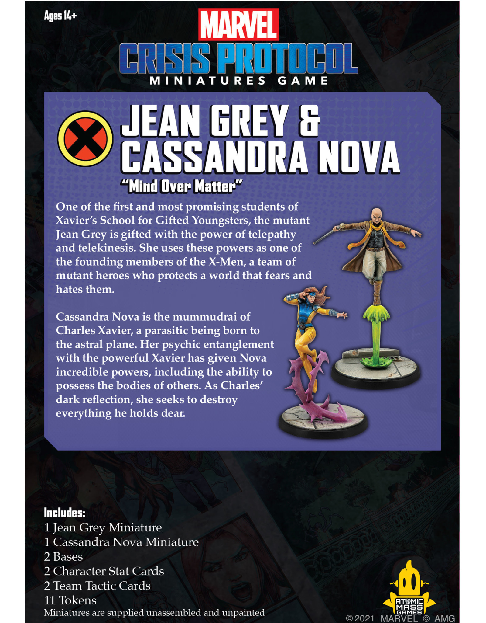 Atomic Mass Marvel Crisis Protocol: Jean Grey & Cassandra Nova