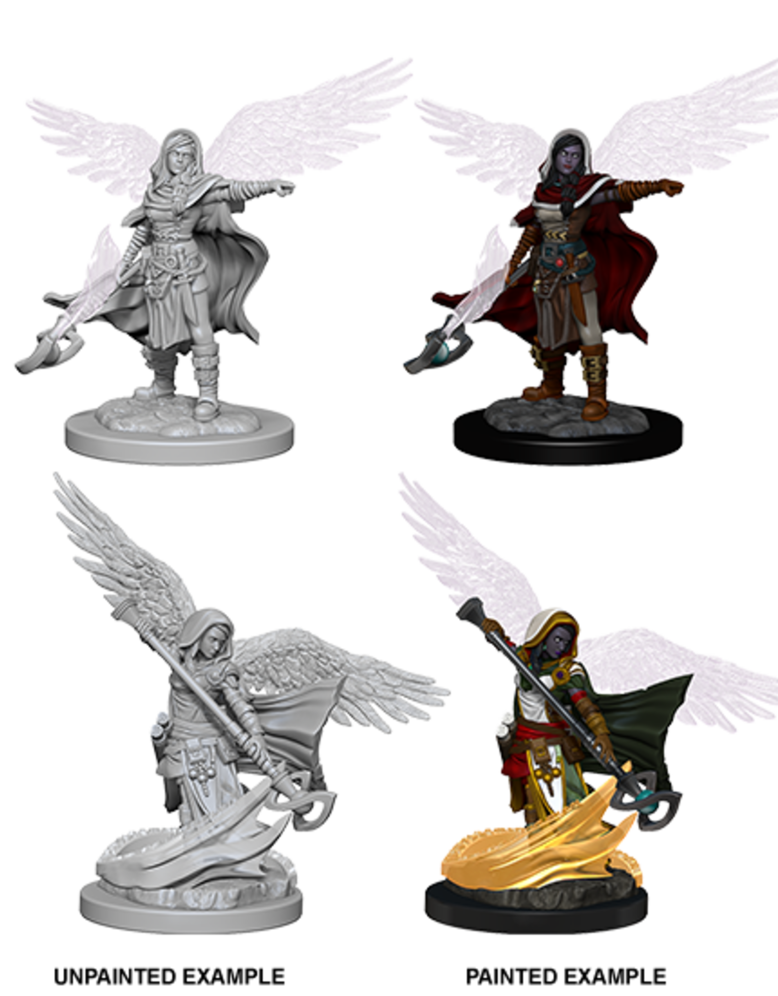 Wizkids D&D Mini: NM Primed: Aasimar Female Wizard