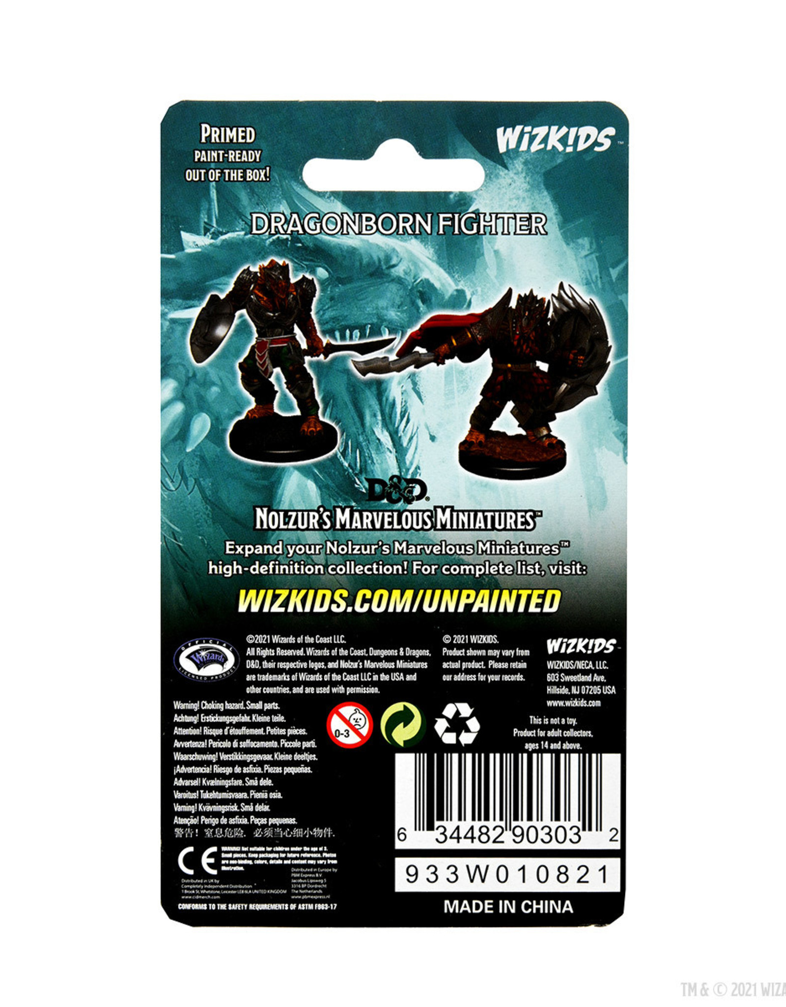 Wizkids D&D Mini: W15: Dragonborn Male Fighter