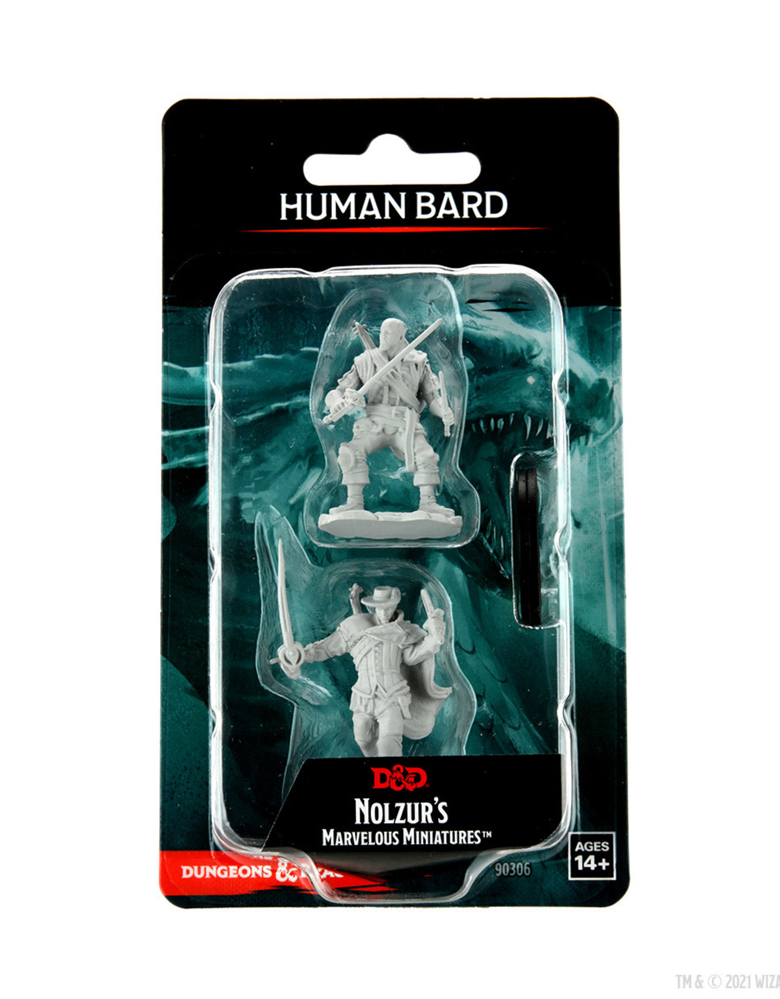 Wizkids D&D Mini: W15: Human Male Bard