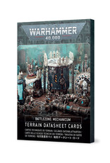 Games Workshop Warhammer 40K: Battlezone Mecanicum Terrain Datasheet Cards