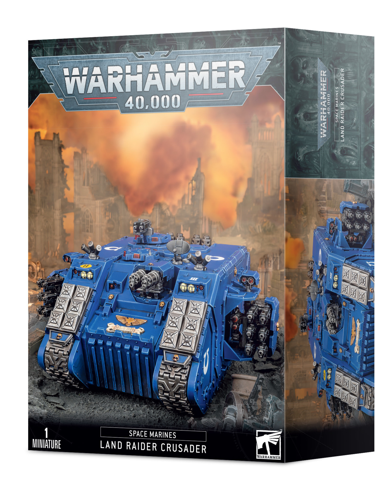 Games Workshop Warhammer 40K: Space Marines: Land Raider Crusader
