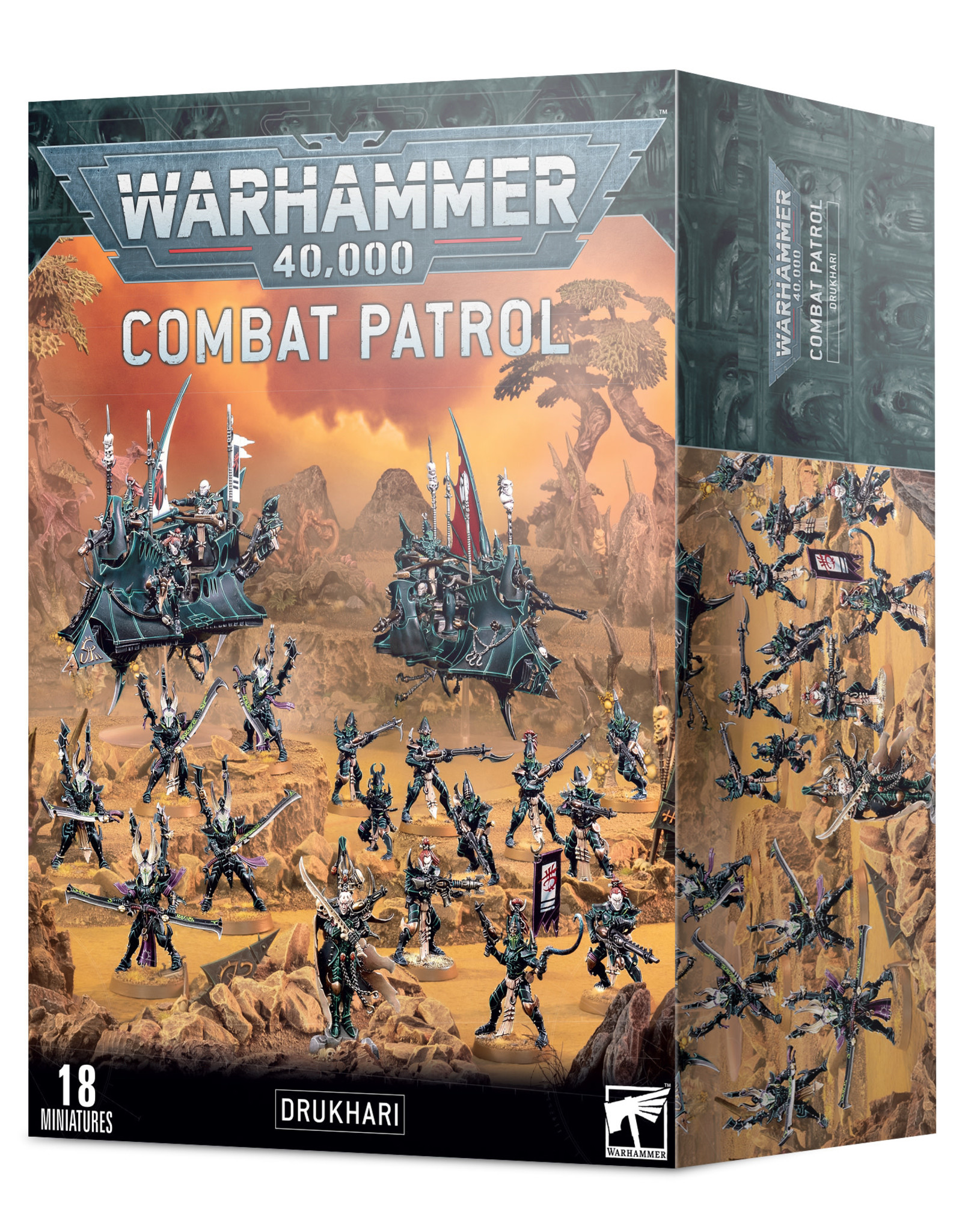 Games Workshop Warhammer 40K: Drukhari Combat Patrol