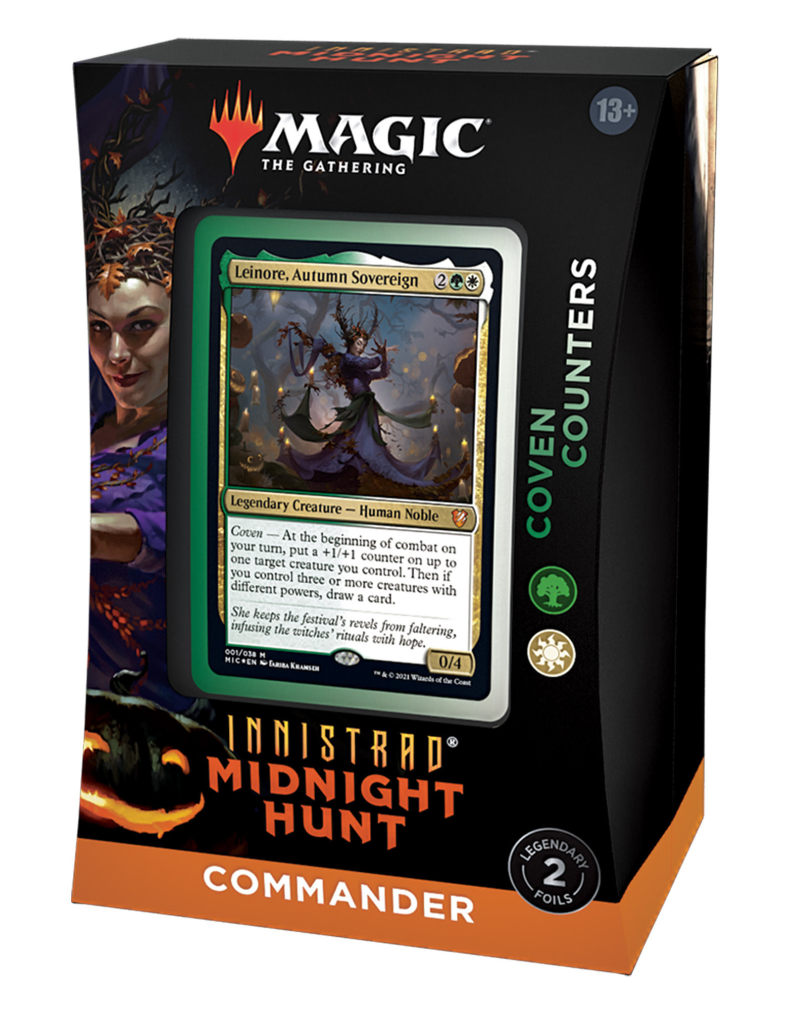 WOTC MTG Innistrad Midnight Hunt Commander Deck - Coven Counters